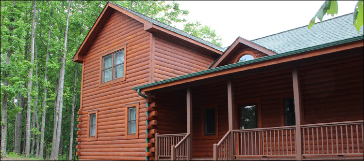 Log Home Staining in Adams County, Ohio