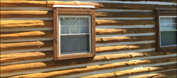 Log Home Whole Log Replacement  Peebles, Ohio