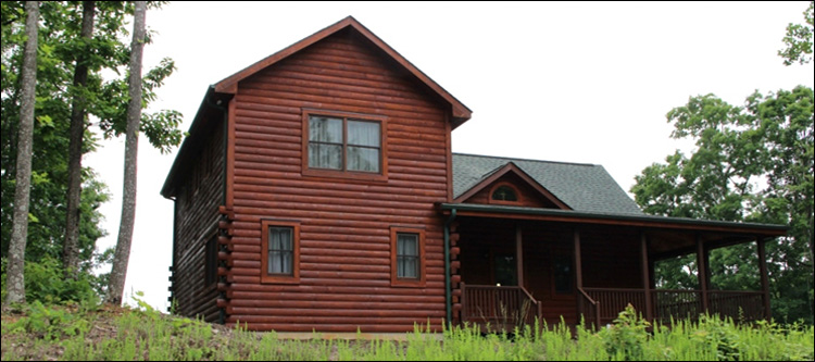 Professional Log Home Borate Application  Adams County, Ohio