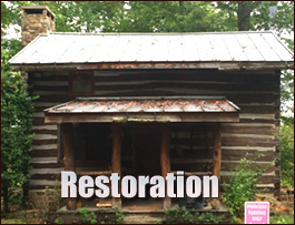 Historic Log Cabin Restoration  Adams County, Ohio